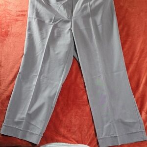 Ingredients Light Gray Wide-Leg Women's Trousers